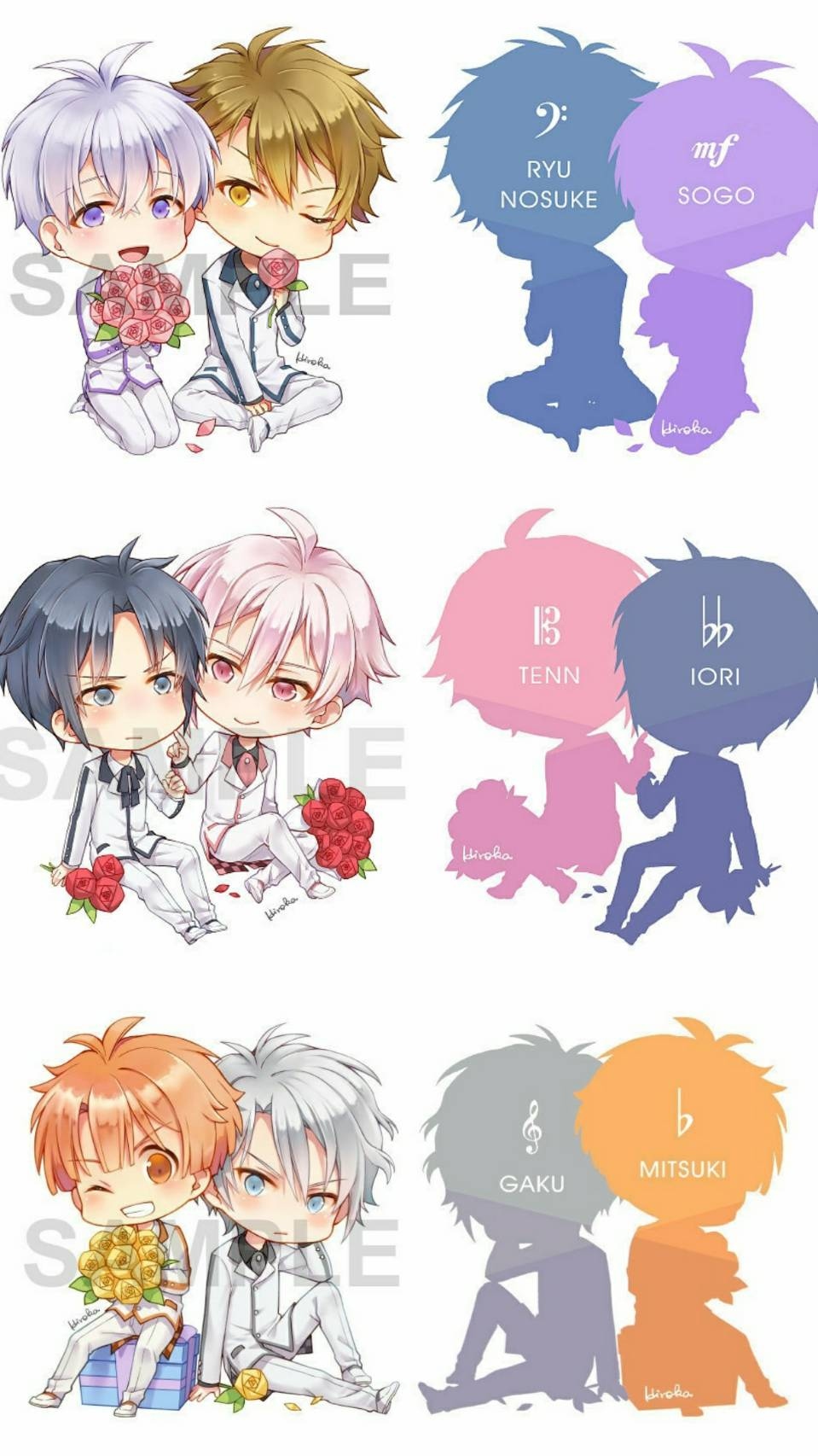 【IDOLiSH7】壓克力立牌/2款分售