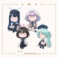【殽】飯友(厚壓克力/無底座立牌)｜沙織、敦子、美咲、日和｜蔚藍檔案