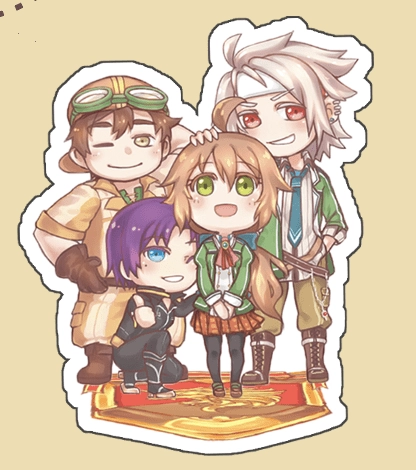 閃之軌跡 - 前輩組立牌