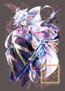 【FGO】梅林押花雙面明信片