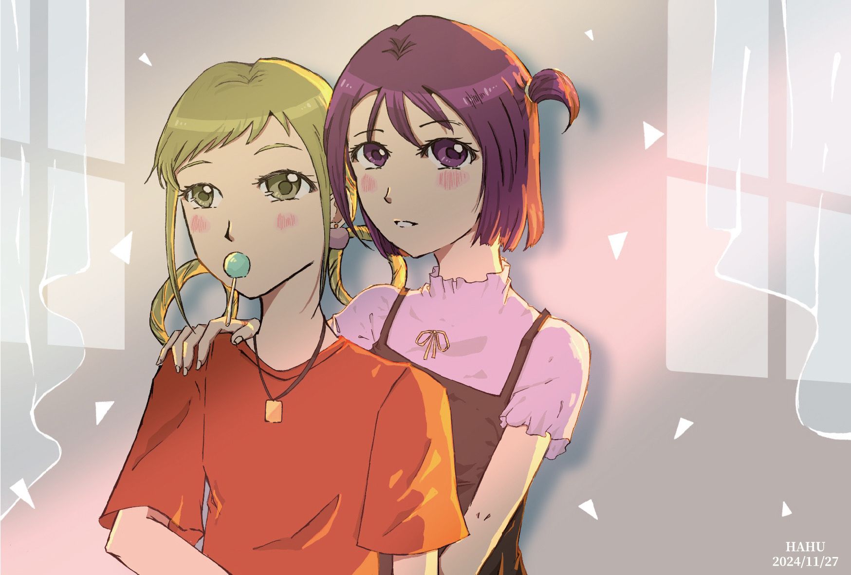 音符&小桃子