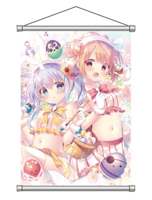 FF34 蜜桃まむ 老師 原創B2掛軸