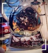 【天官】充氣雪球吊飾