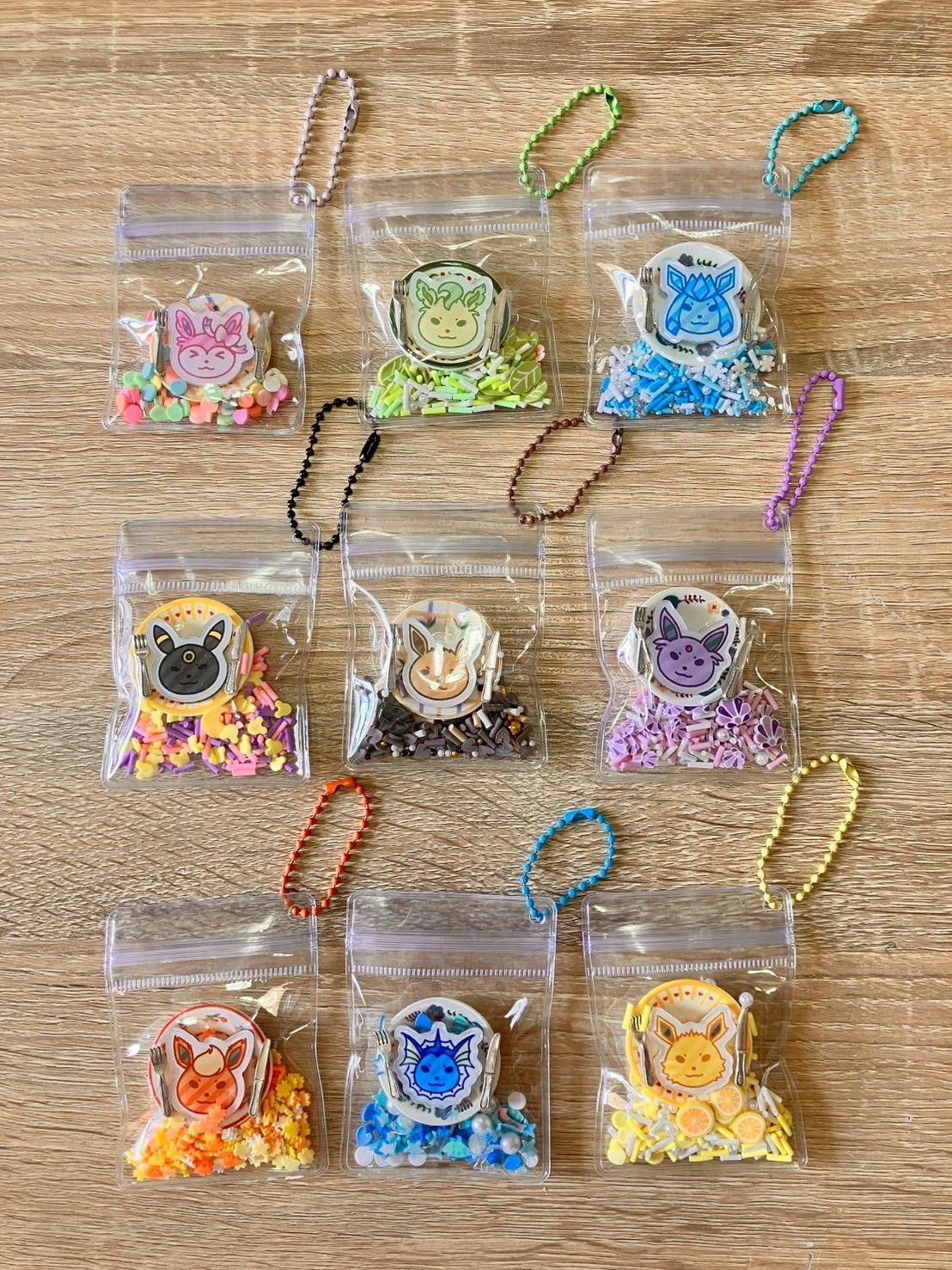 寶可夢_伊布系列盤子吊飾
