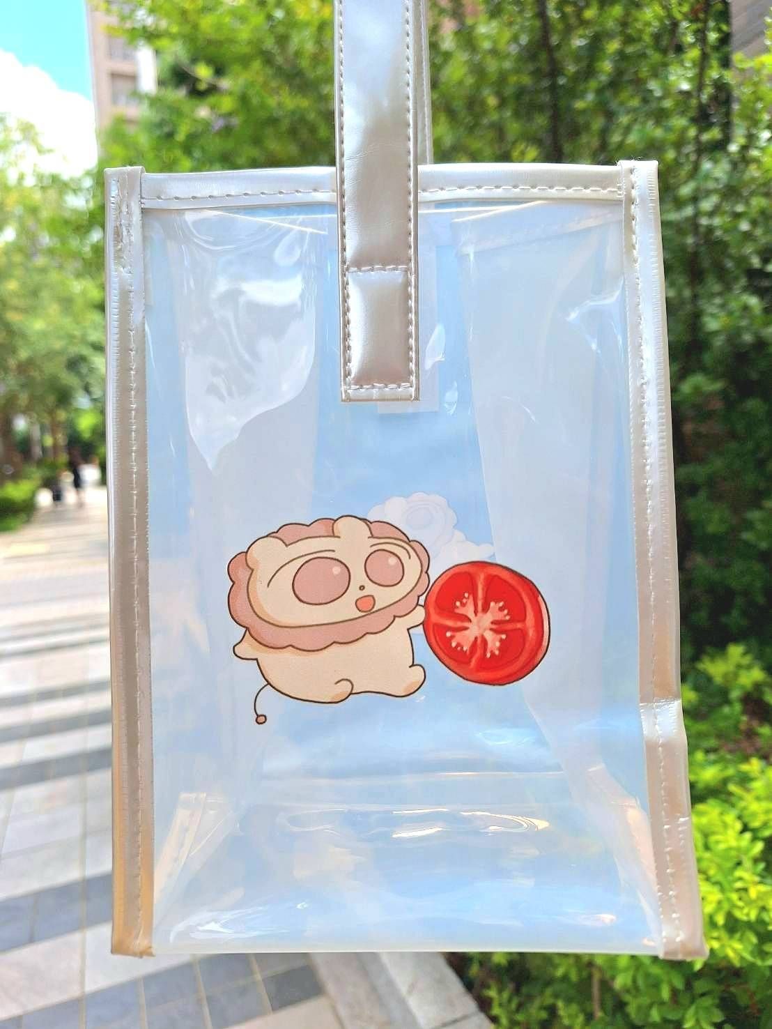 【原創】圓圓獅半透果凍提袋 (極少量)