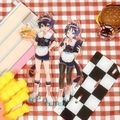 【原創】田中美式餐廳_兄弟4插立牌
