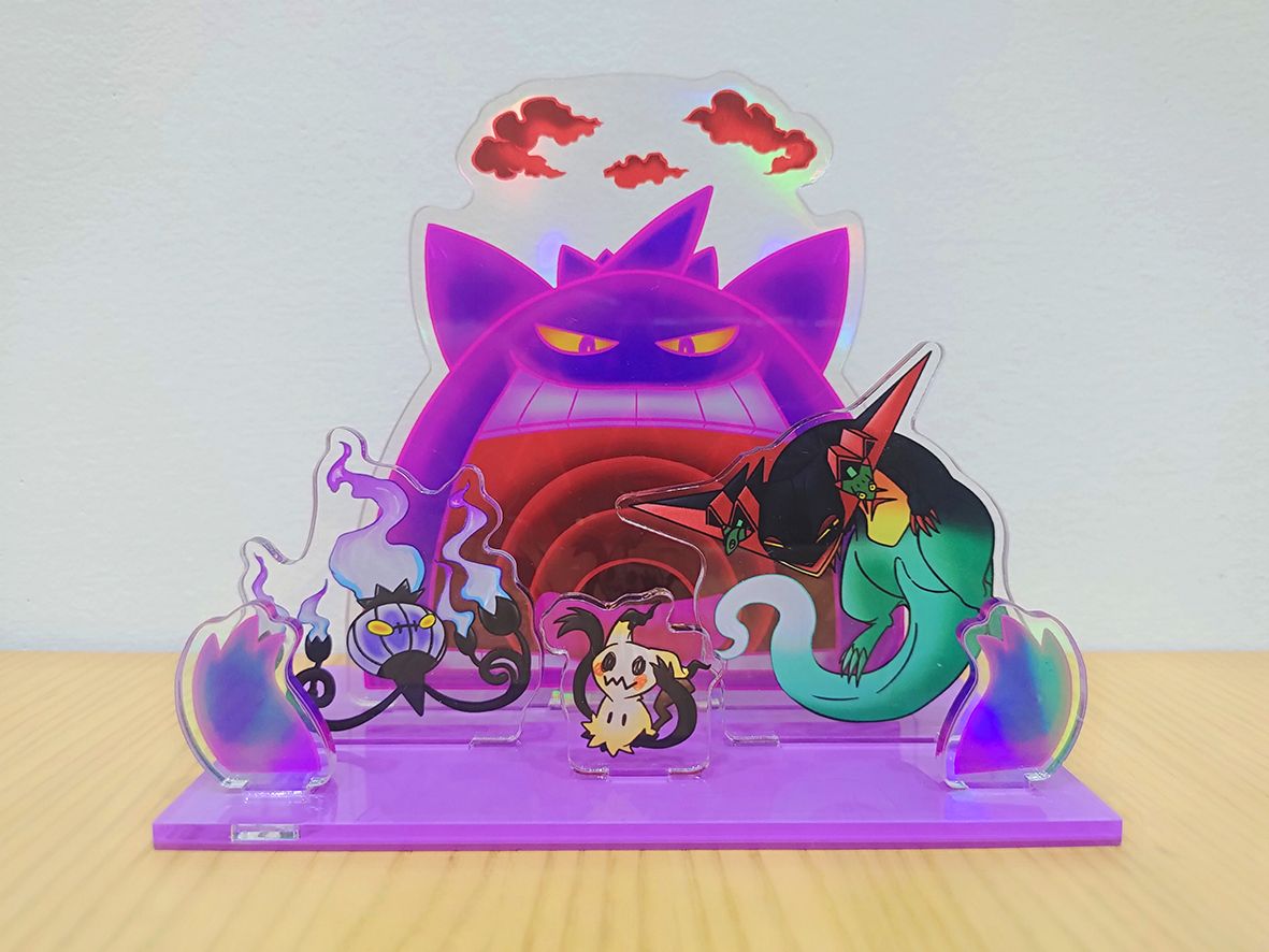 寶可夢_幽靈系立牌