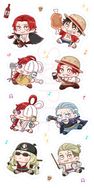 <RED貼紙> 航海王RED劇場版