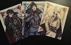 [霹靂] 軍裝風明信片組