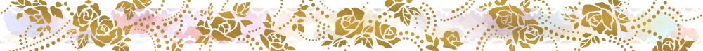 ROSE&amp;LACE燙金紙膠帶