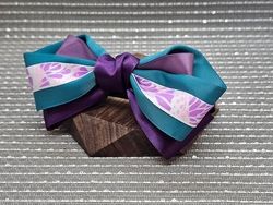 新世界狂歡★印象飾品：玖夜_赴焰的試煉_印象蝴蝶結髮夾