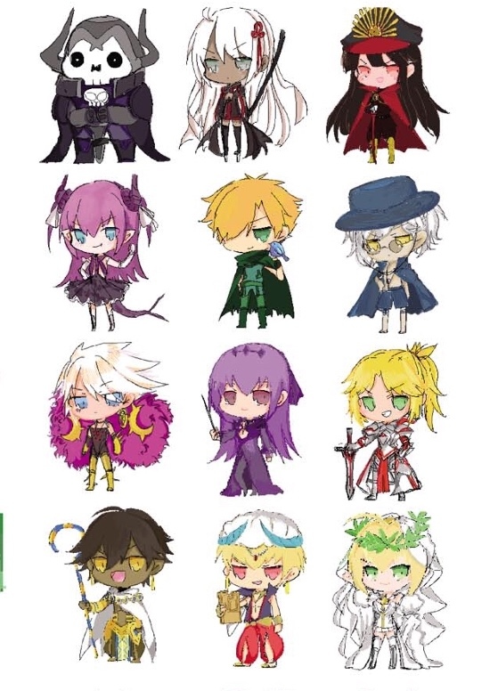 Fgo/公主連結/米歇爾 無刀模貼紙