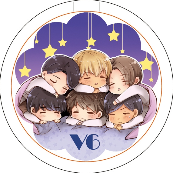 <V6> 同人圓鏡梳
