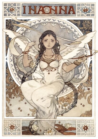 INANNA主題─GODDESS主題「塗鴉本」