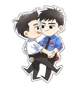 黃景瑜X許魏洲透明雙面壓克力吊飾