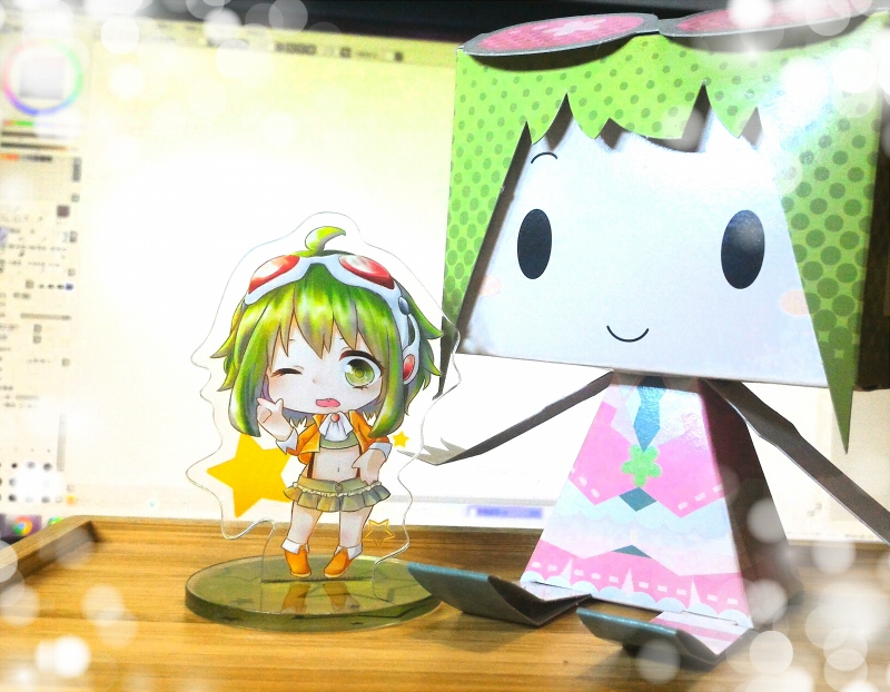 【VOCALOID】GUMI_V3公式服|透明壓克力立牌