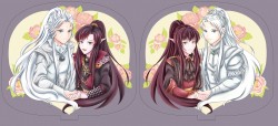[霹靂]白黑雙少壓克力立牌(雙面)