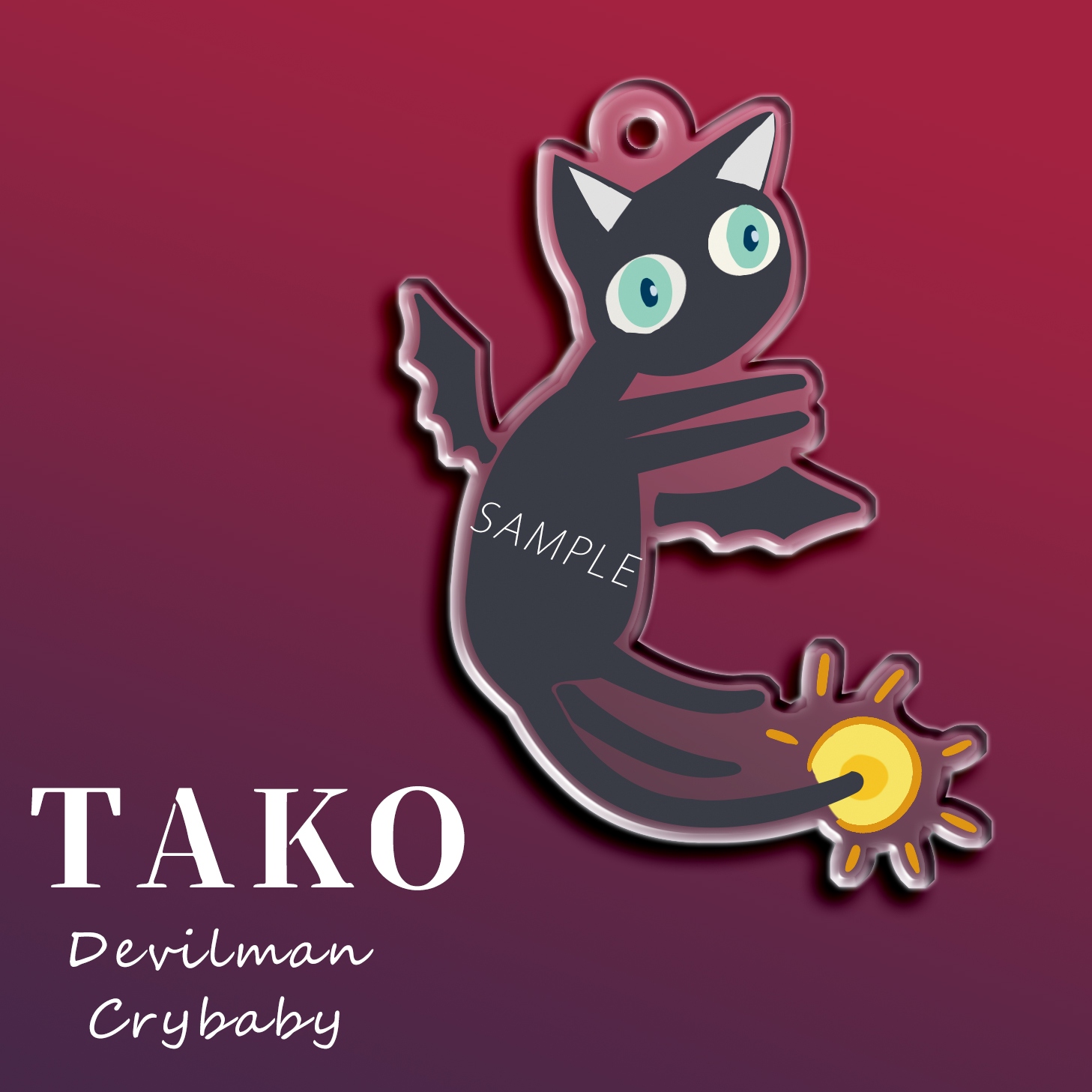 惡魔人TAKO壓克力鑰匙圈