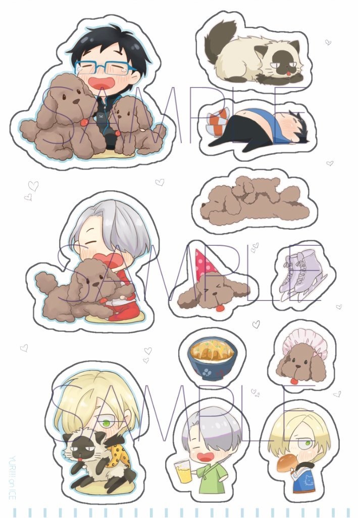 【YURI!!!on ICE】雙YURI+維+愉快的寵物們