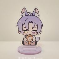 玖夜吸貓立牌