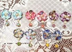 棉娃配件-DIY花開朵朵日式和風慶典髮飾品對夾組&手作花朵鴨嘴式髮夾
