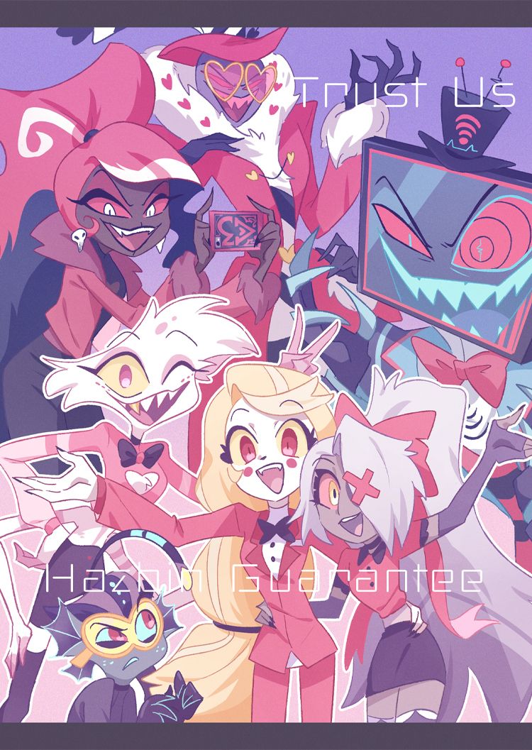 Hazbin Hotel+3V | A4海報