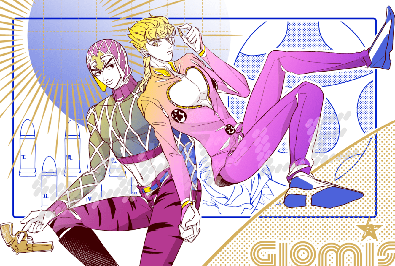 【JOJO】喬魯米斯riso明信片