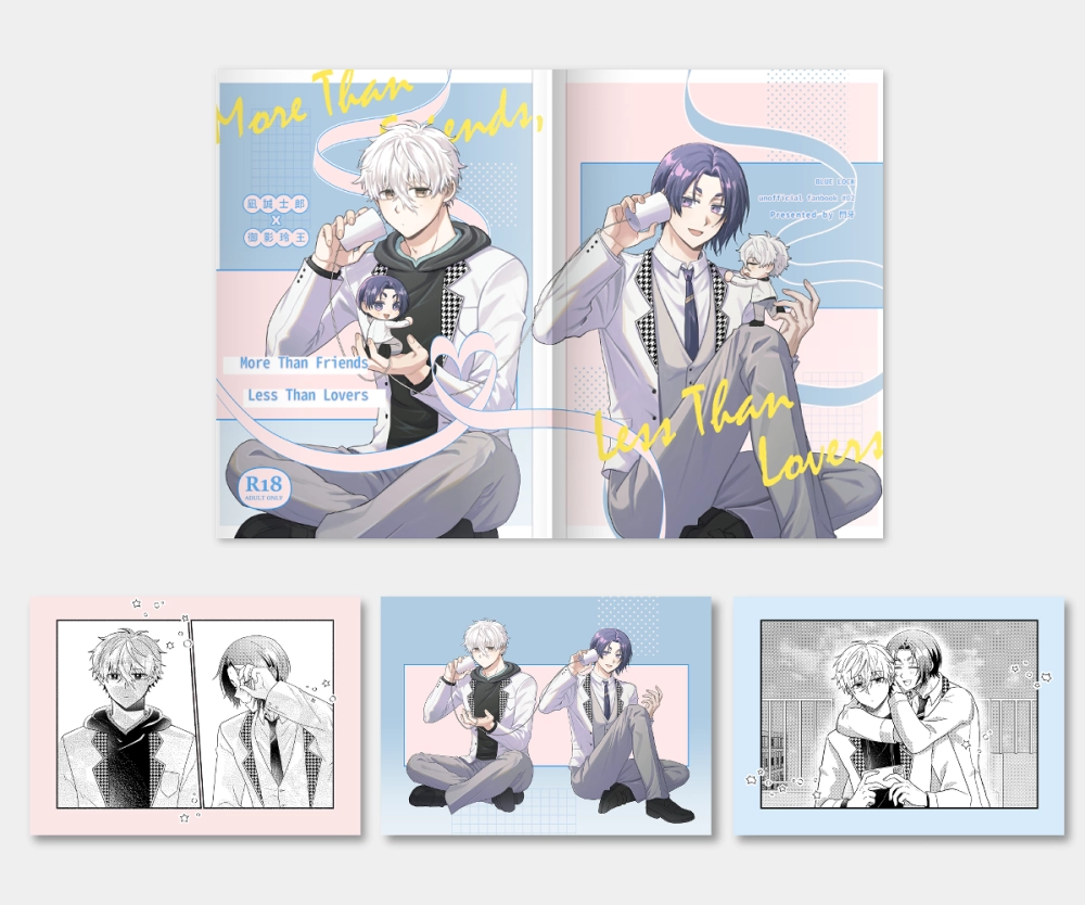 新刊明信片套組：本子+明信片*3組