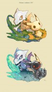 Pokemon火嘎拉雙面吊飾