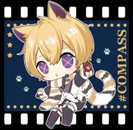 コンパス 方型徽章