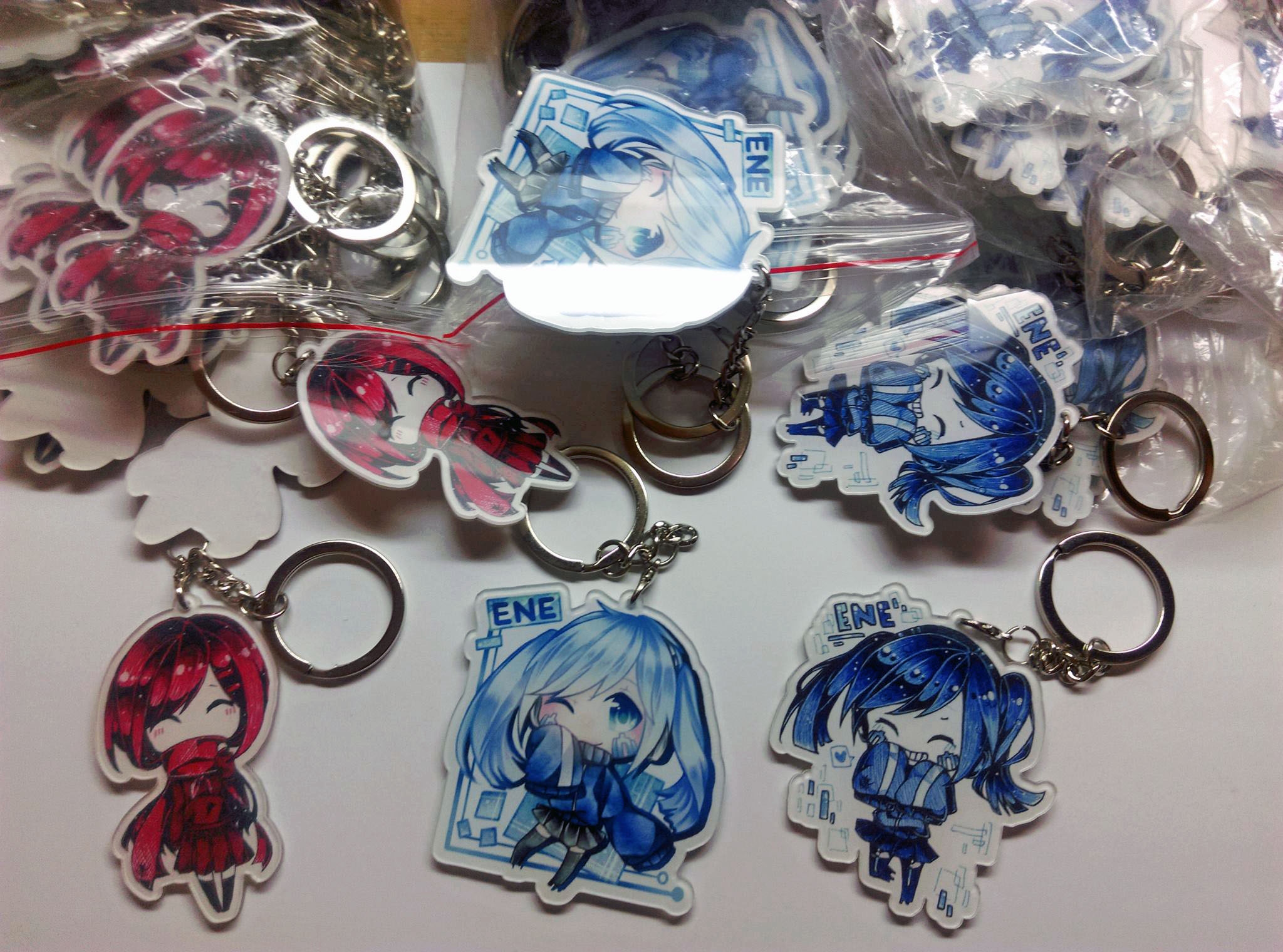 ENE&amp;文乃壓克力吊飾