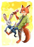 ZOOTOPIA明信片