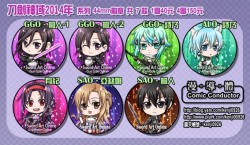 【刀劍神域-GGO&絕劍篇】系列44mm胸章共 7款