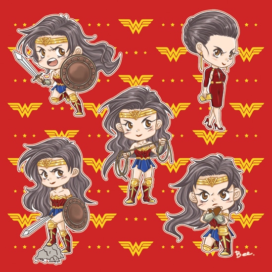 Wonder Woman眼鏡布