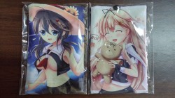 艦隊收藏  夕立 & 時雨 手機袋 (雙面不同圖樣)