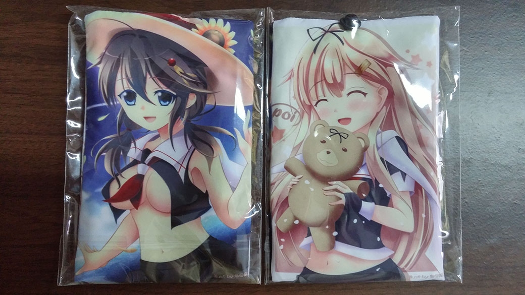 艦隊收藏  夕立 &amp; 時雨 手機袋 (雙面不同圖樣)