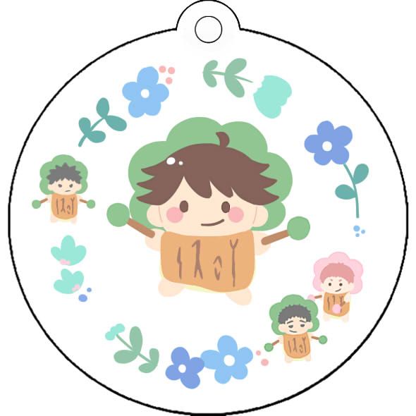 【排球少年!!】及川樹與他的小夥伴吊飾
