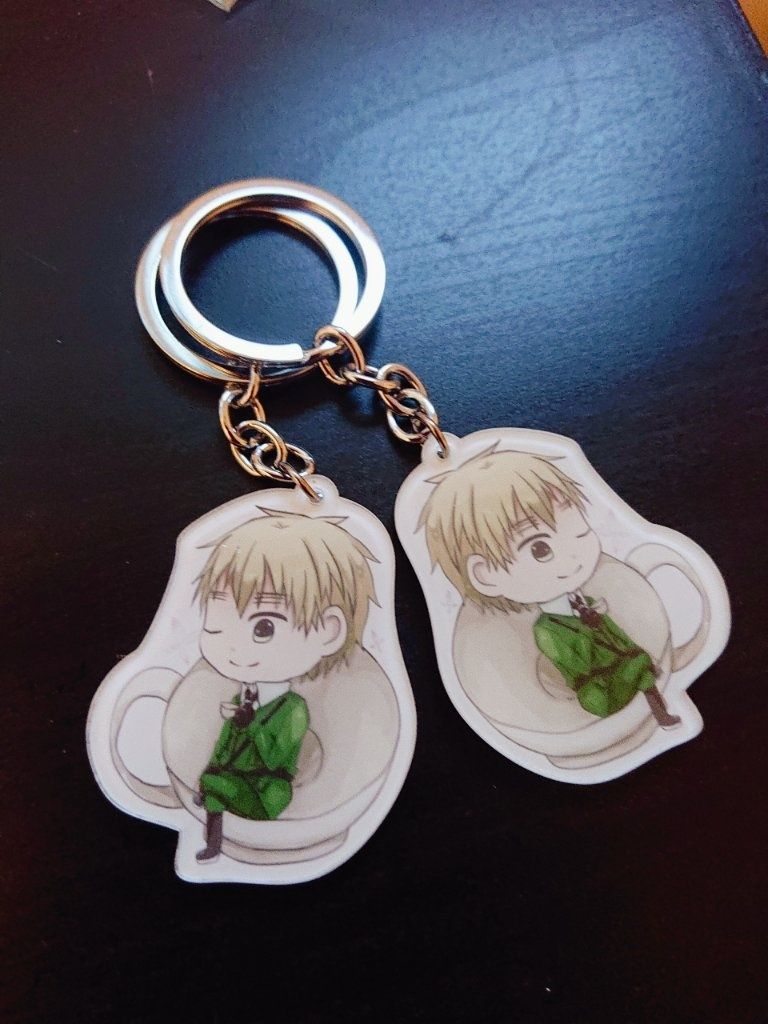 《亞瑟杯子》APH雙面吊飾