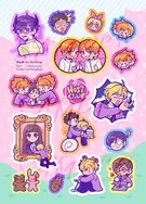 《快樂的男公關部》貼紙