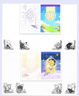 【寶石之國】日月星石筆記本