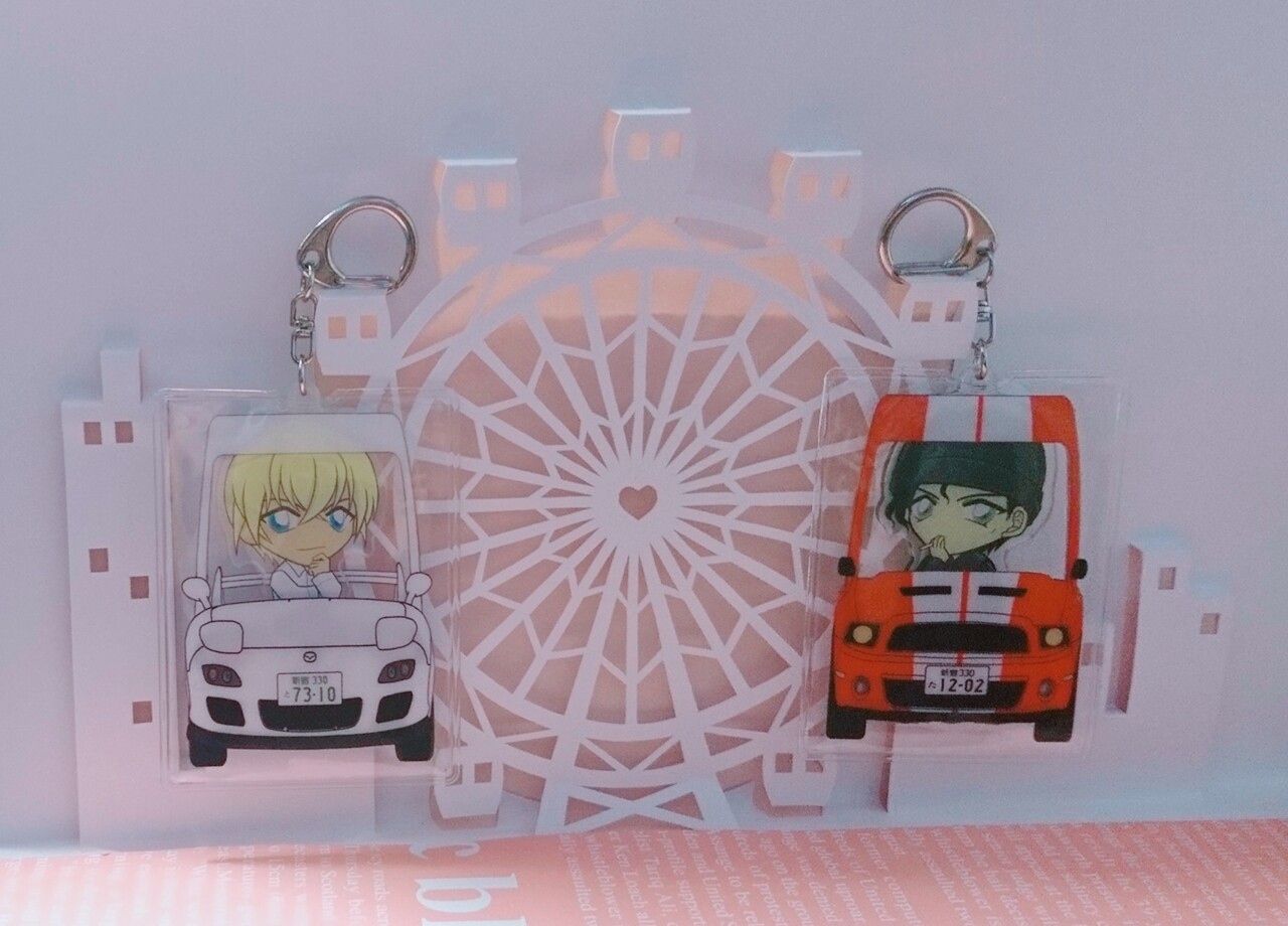 【赤安】車圖保護套+壓克力吊飾