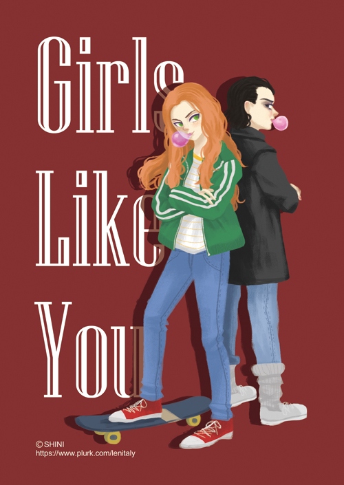 Stranger Things 怪奇物語 Elmax   Girls like you 明信片