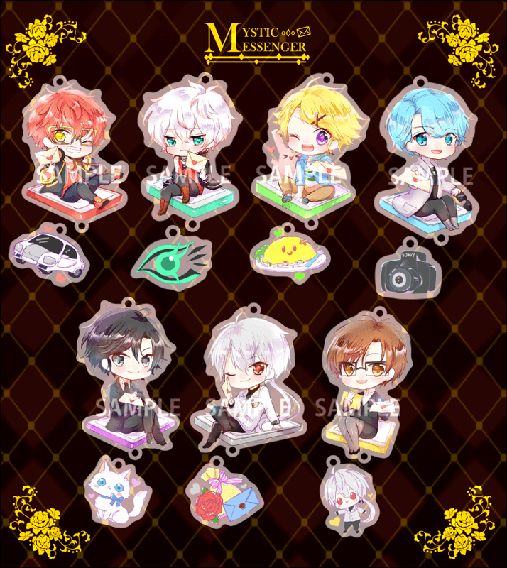 MM Mystic Messenger 神秘的信使 串接吊飾