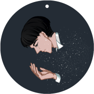 Credence 5X5 壓克力吊飾