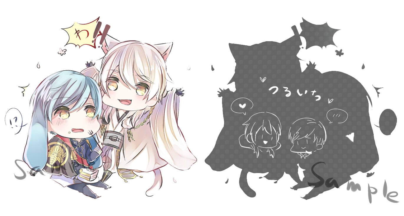 ★刀劍亂舞★鶴一期壓克力吊飾