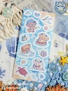【胖鹿鹿】12月份和紙貼紙~8月🌊夏日海灘