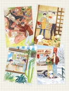 《四季》狂聰明信片組