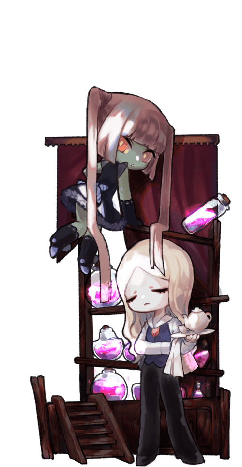 【原創/極少量】單面角色白墨壓克力筆座