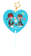 [合奏/あんスタ]ひいあい棒棒糖吊飾