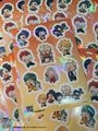 【我的英雄學院】文化祭 虹光刀模貼紙